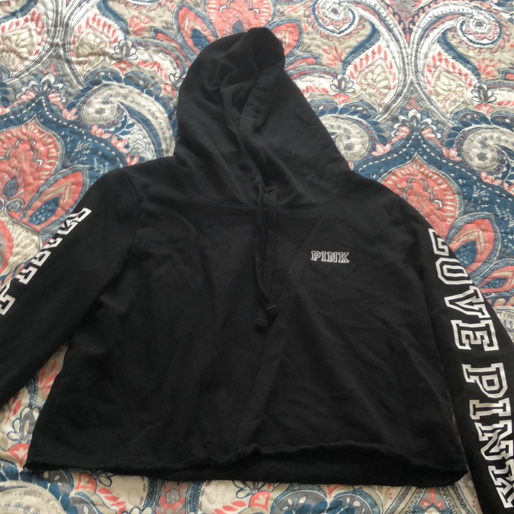 💗 VS PINK cropped top hoodie💗